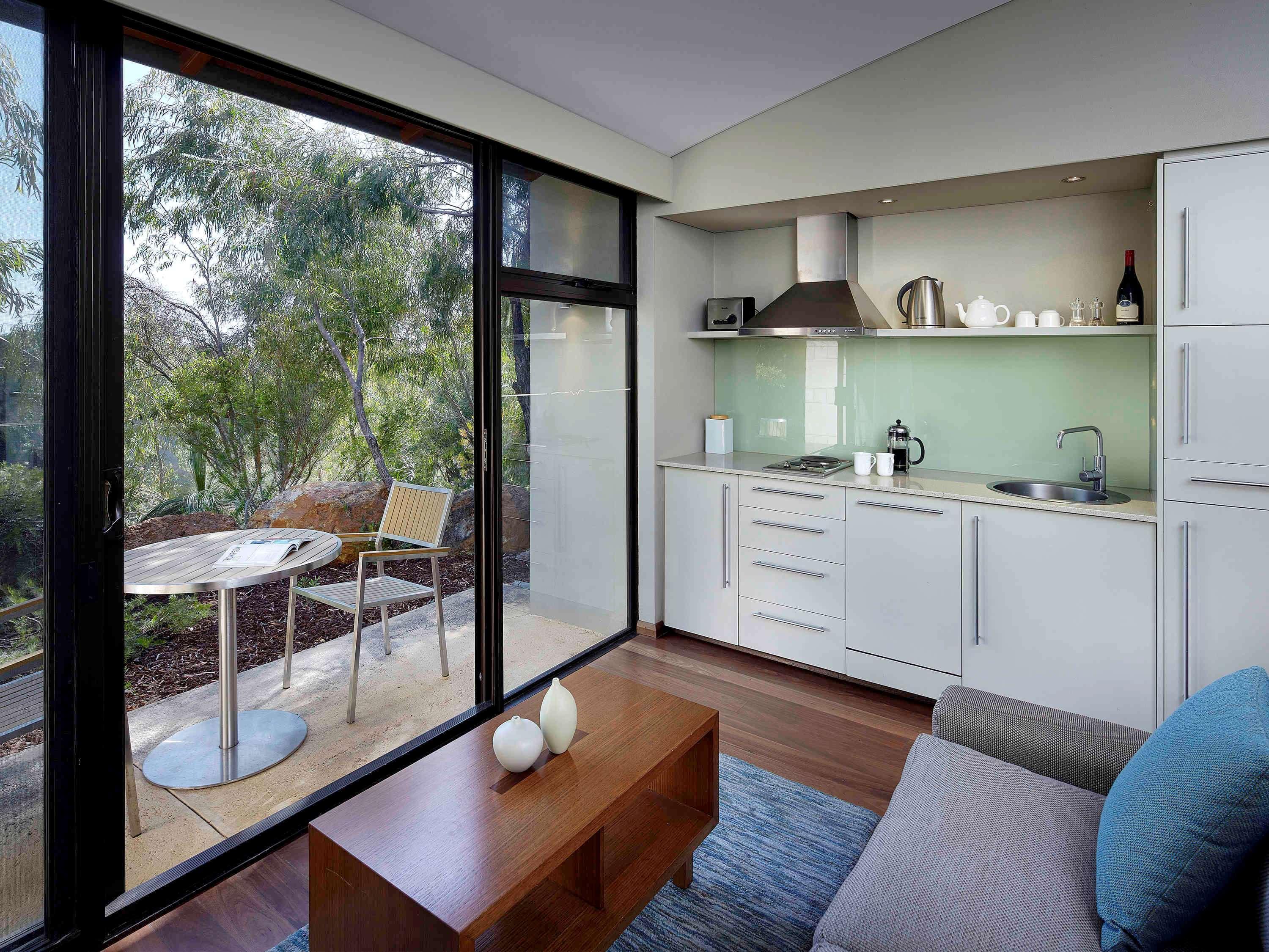 Pullman Bunker Bay Resort Margaret River Dunsborough Bagian luar foto A kitchen in a typical apartment at the Village